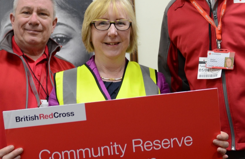 Maggie backs British Red community reserve project | Maggie Throup MP